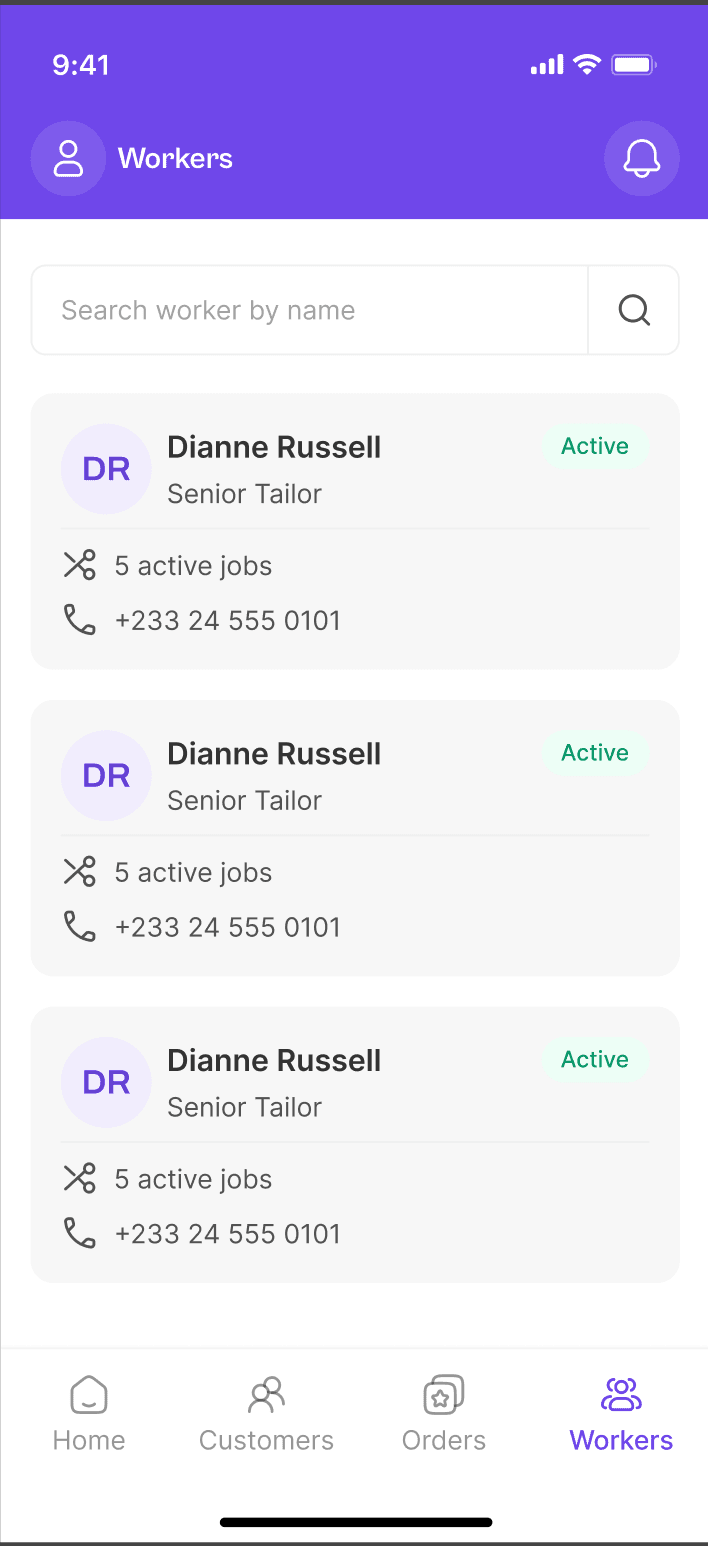 Order Tracking